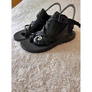 Chaco Classic Black Hiking Trail Womens Sport Sandals Size US 8 Water Shoes